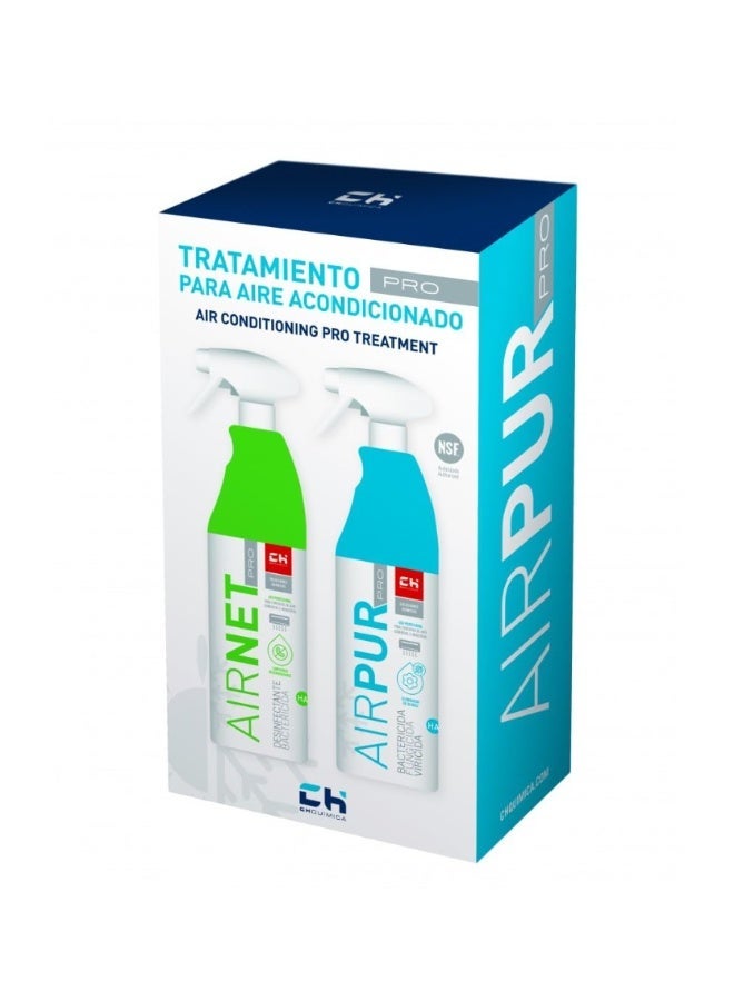 سي إتش كيميكا طقم تنظيف وتعقيم مكيفات الهواء Airnet Airpur PRO – CH Química - Image 1